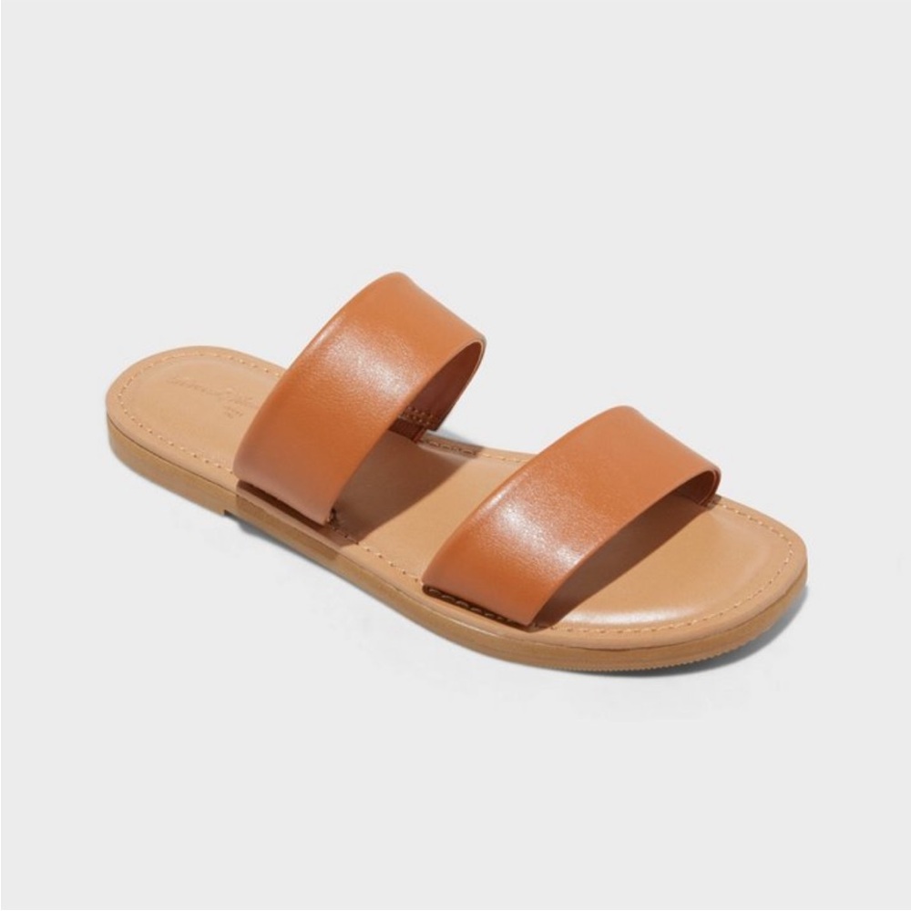 NWT Universal Thread Women’s Dora Sandal Cognac 8.5W